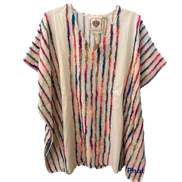 NWT Z&L Multi Color Swimsuit Coverup - Picture 1 of 4